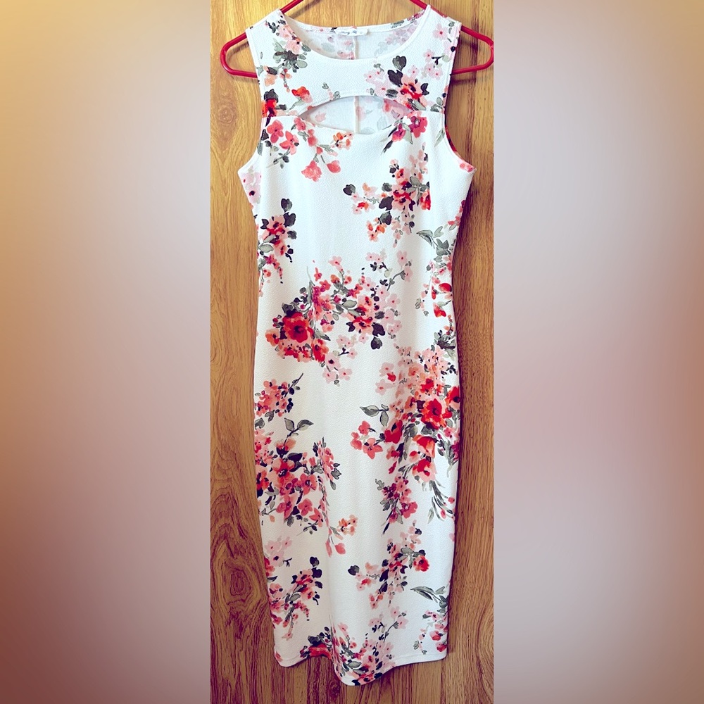 Brandy Blu Peek-a-Boo Dress
